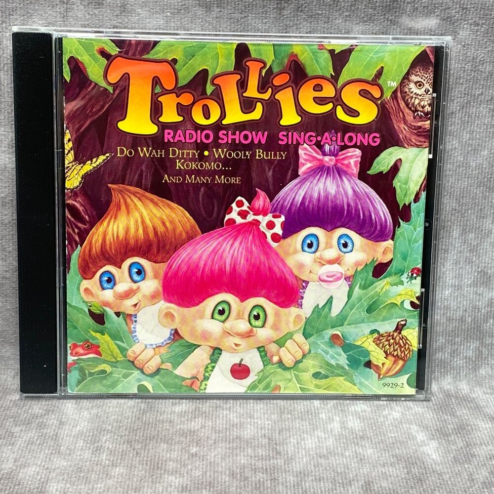 TROLLIES Radio Show Sing A Long (1992, CD) Peter Pan Records Catalog # 9929-2